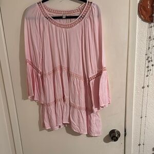 Elegant Pink Women's Top